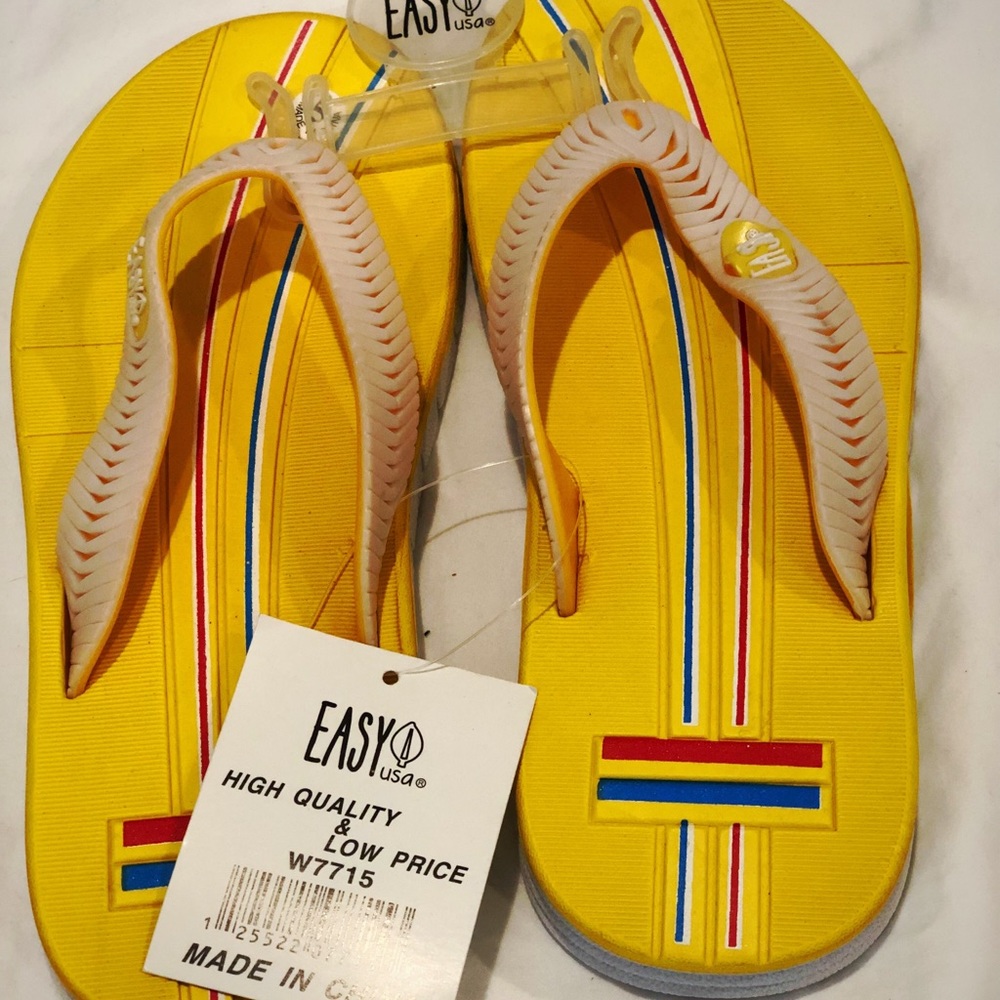 Yellow soft girls/women Sandals